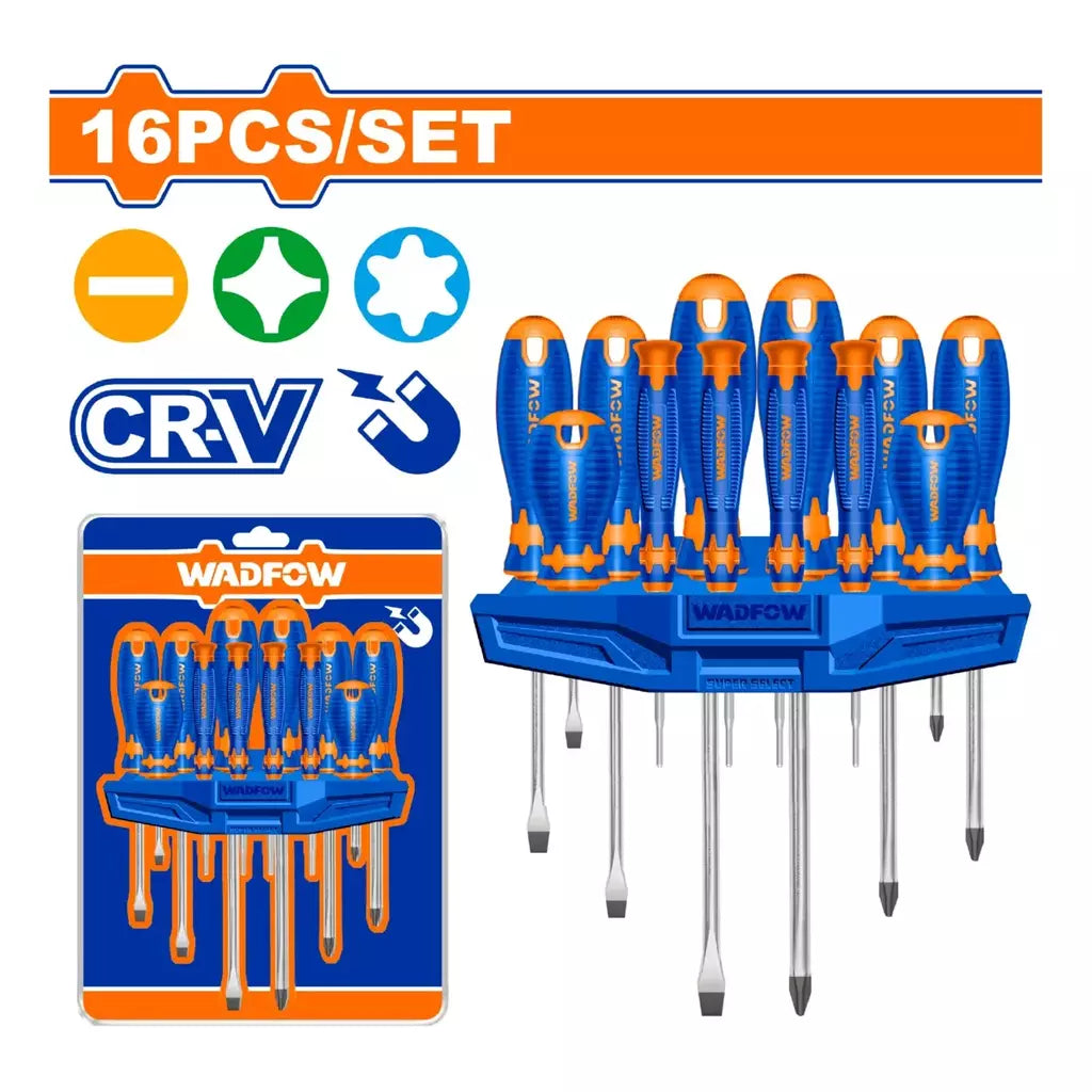 Juego de Destornilladores 16 piezas