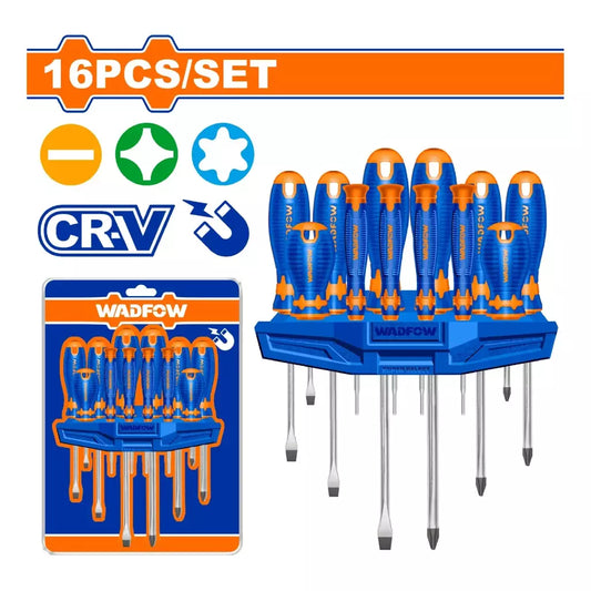 Juego de Destornilladores 16 piezas
