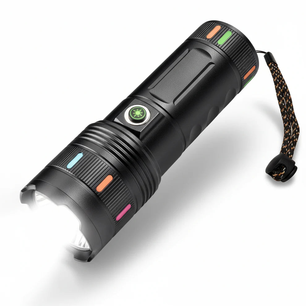 Linterna 1000 Lúmenes Super Reforzada Anti Explosivos